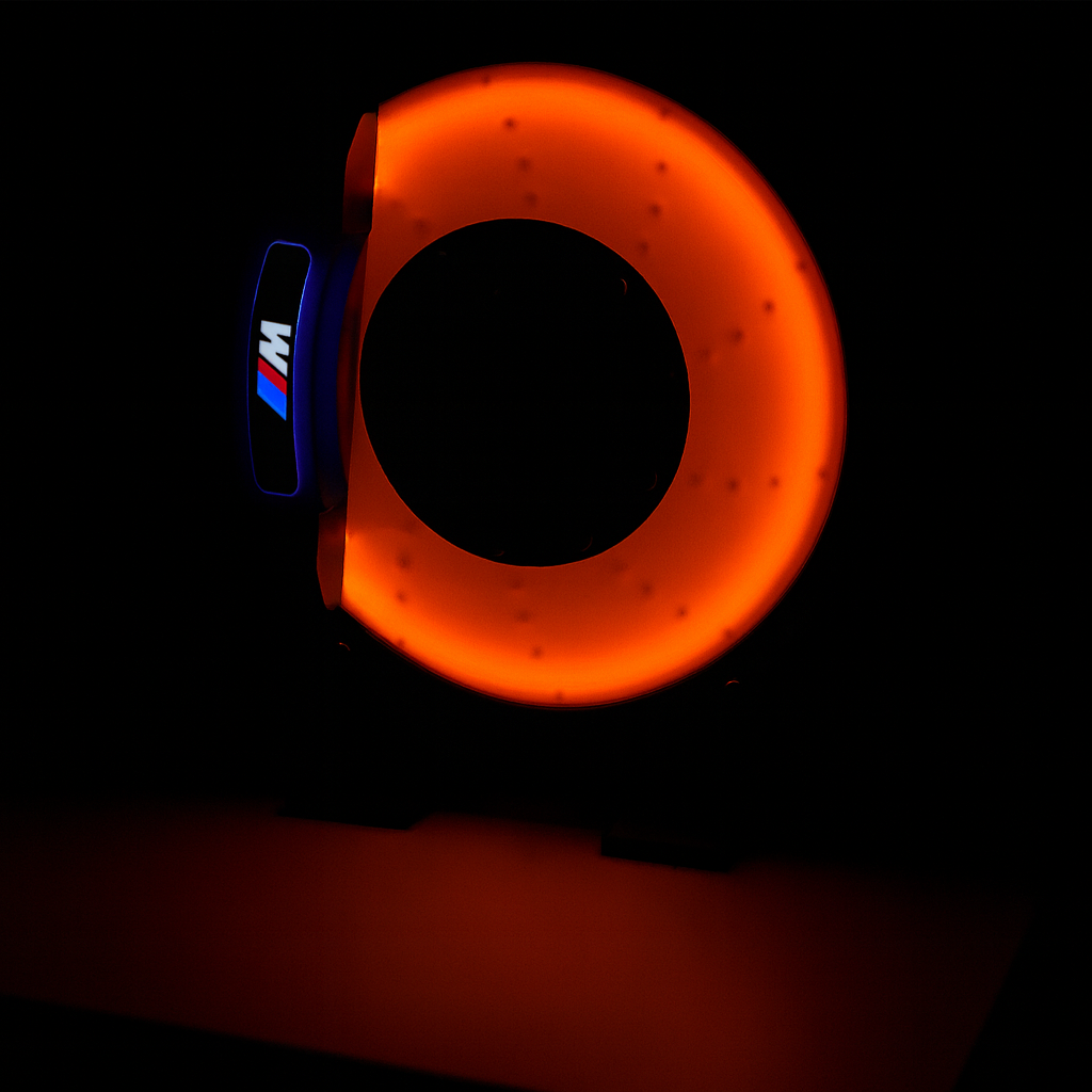 NeonDrive Rotor Disc Lamp