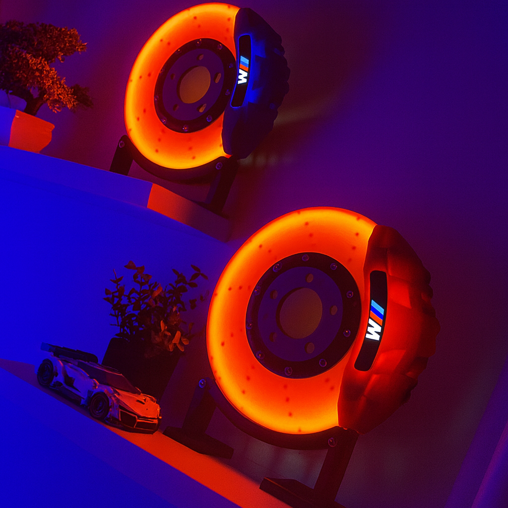 NeonDrive Rotor Disc Lamp